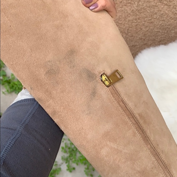 Nude Fringe Boots - Picture 5 of 7